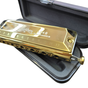 سازدهنی کروماتیک برند واشبرن طلایی مدل 1248